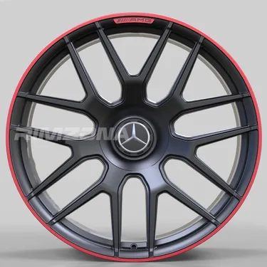 Кованый диск В стиле Mercedes AMG 7 Double Spoke R22 10J 5x130 ET26 dia 84.1