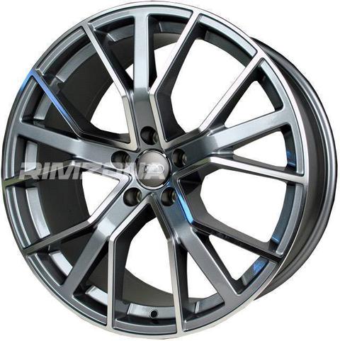 Литой диск В стиле Audi 5 W SPOKE R22 9.5J 5x112 ET26 dia 66.6