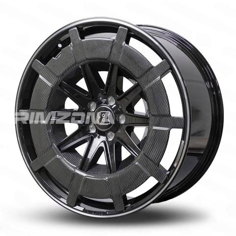 Кованый диск В стиле Mercedes Monoblock Z Carbon Rocket R24 12J 5x130 ET30 dia 84.1