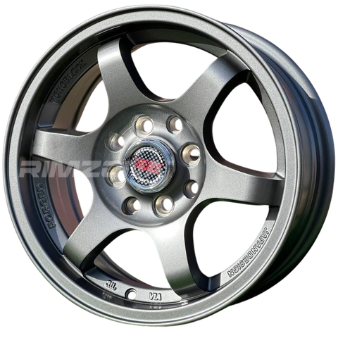 Литой диск RAYS TE37SL R14 6J 4x100/4x114.3 ET35 dia 73.1